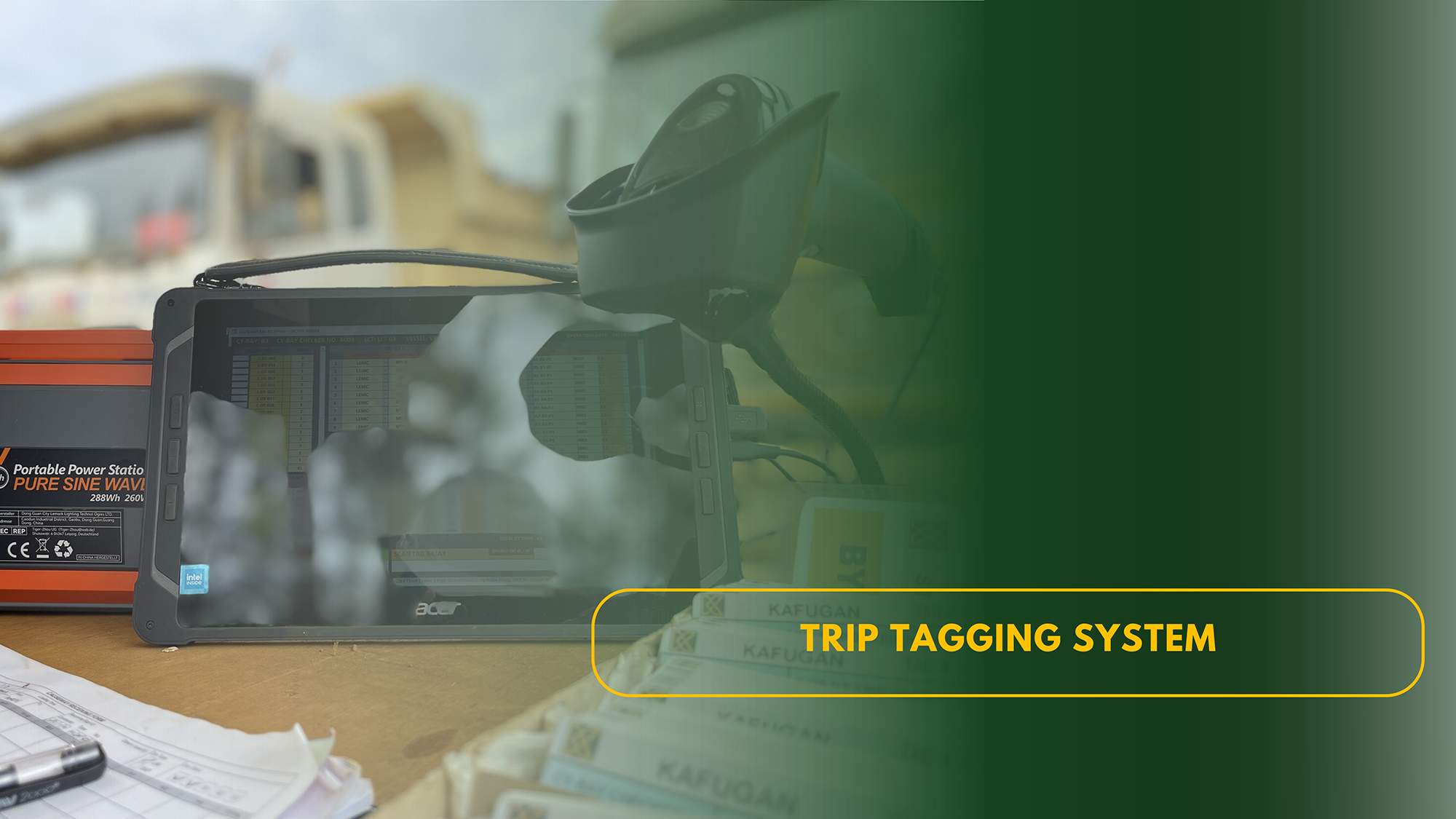 Leveraging Trip Tagging System: A Digital Approach to Efficient and Accurate Data Management on Ore Material Movement